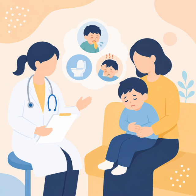 こどものおなかの風邪（胃腸炎）